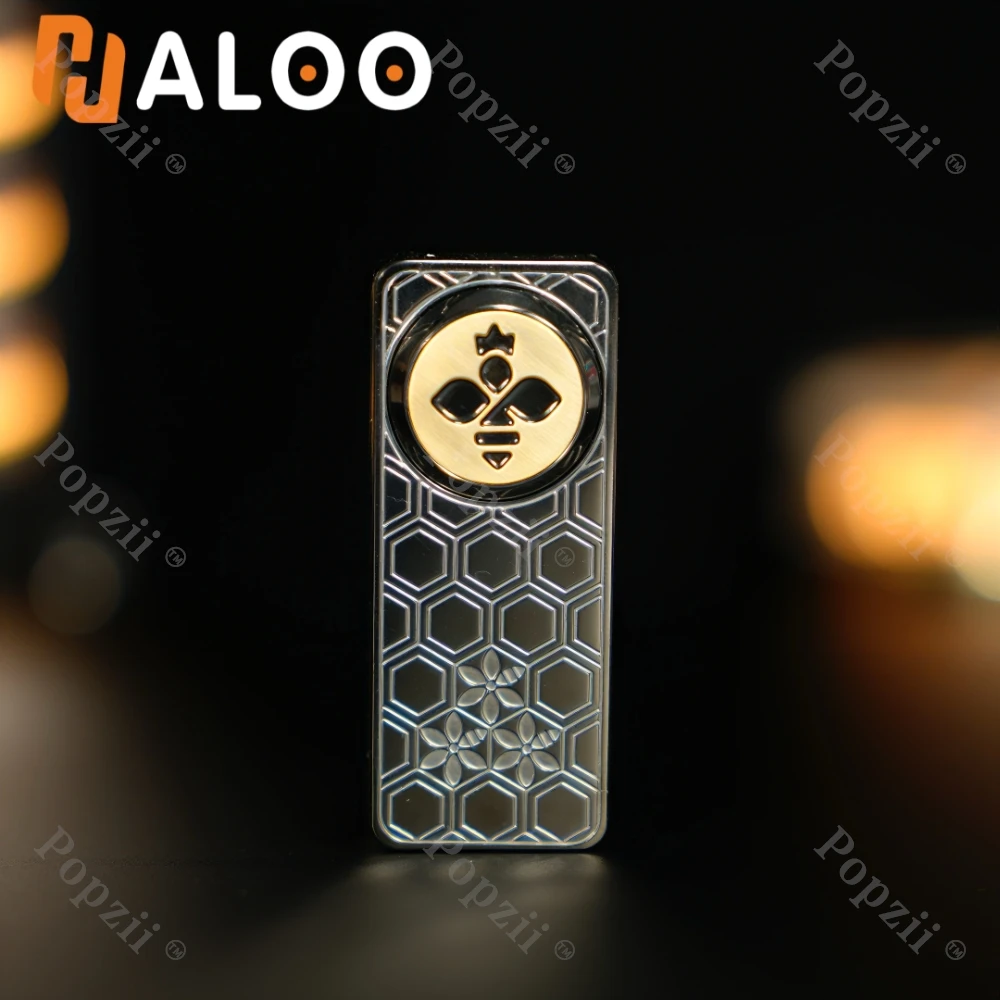 Haloo joueur reine abeille acier inoxydable EDC mécanique Push curseur Fidgeting jouet adulte sensoriel Cool Gadget anxiété jouets