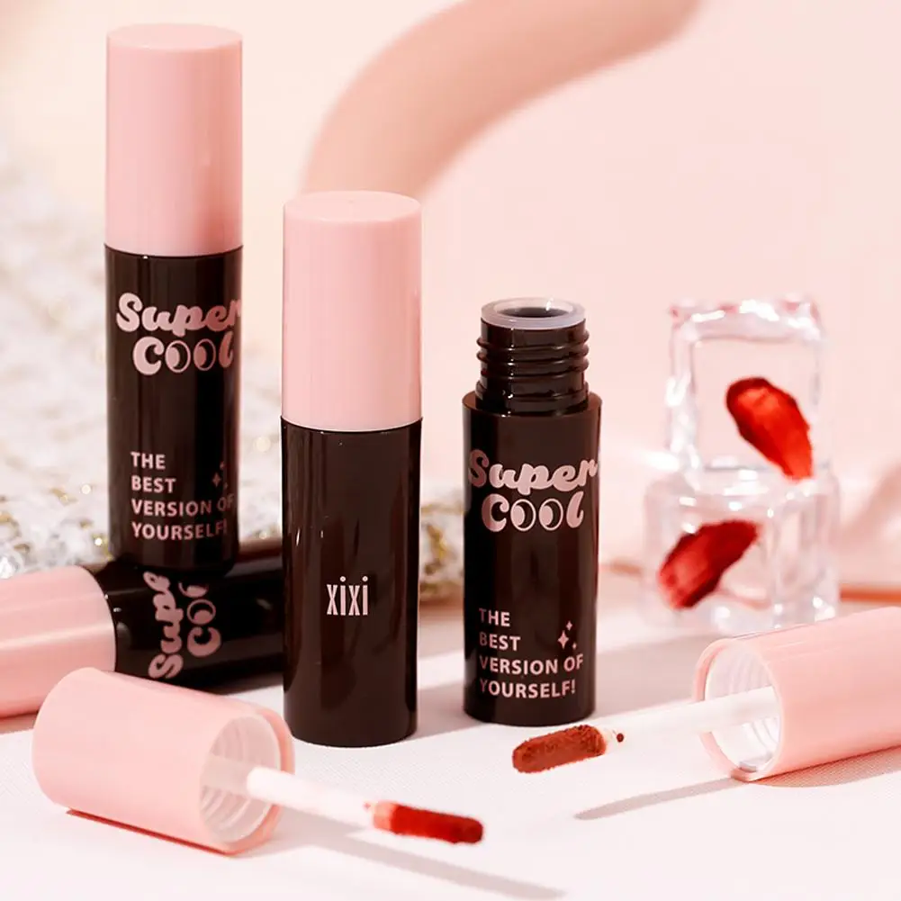 Matte Lip Gloss Berry Mousse Velvet Lip Glaze Waterproof Easy To Cosmetic Makeup Sexy New Not Lasting Lipstick Lip Fade W6q2