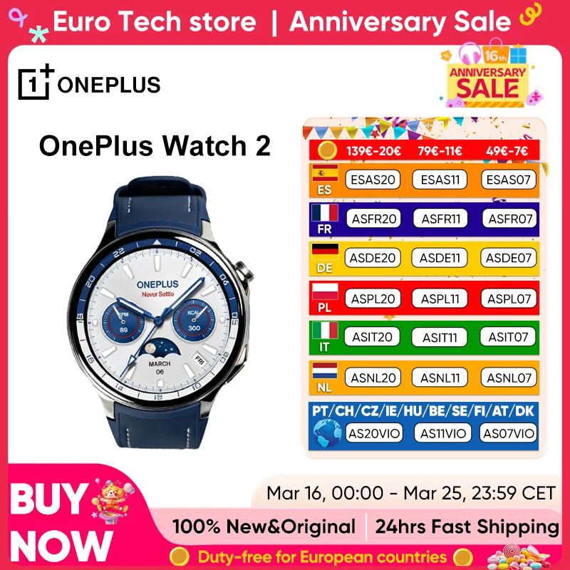 OnePlus Watch 2 (2024)   Nordic Blue 4