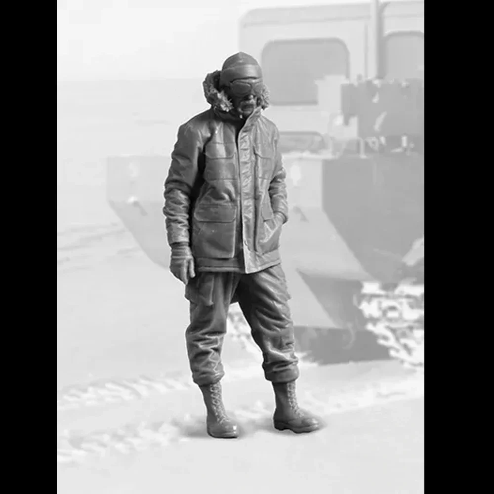 Explorer polaire 1/32, figurine modèle en résine, kit non assemblé et non peint