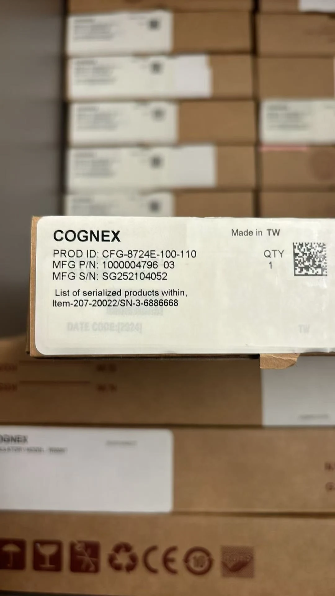2026 Brand Original, And High-quality COGNEX CFG-8724E-100-110