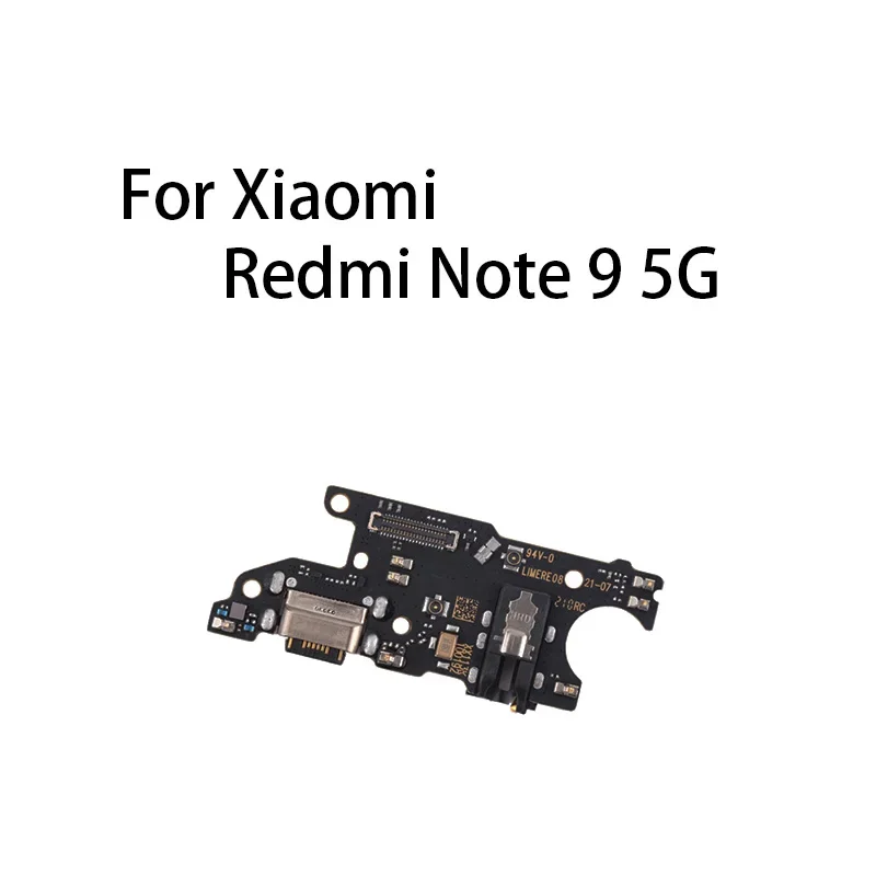 

g USB Charging Port Board Flex Cable Connector for Xiaomi Redmi Note 9 5G / Redmi Note 9T / M2007J22C M2007J17C