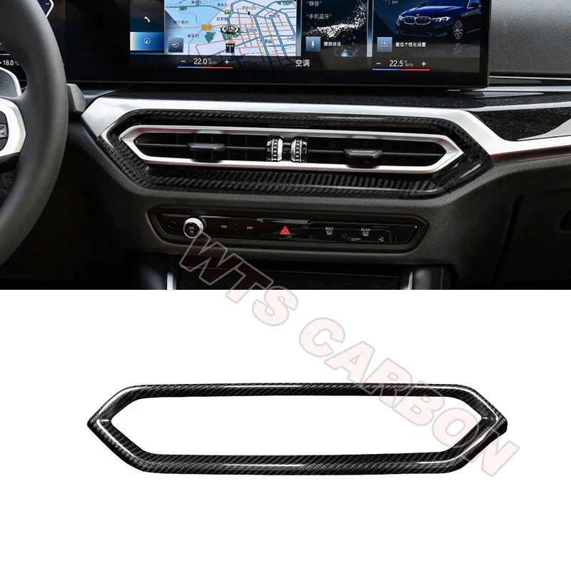 

Real Carbon Fiber Air Conditioning Outlet Vent Frame Cover For BMW 2 3 Series G20 G28 G42 G80 G87 Car Interior Accessories