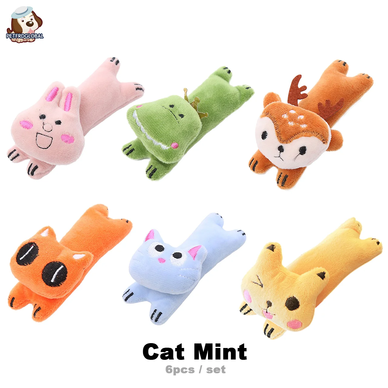 Cute Teeth Grinding Catnip Toys Interactive Plush Cat Toy Pet Kitten Chewing Toy Claws Thumb Bite Cat Mint For Cats Hot