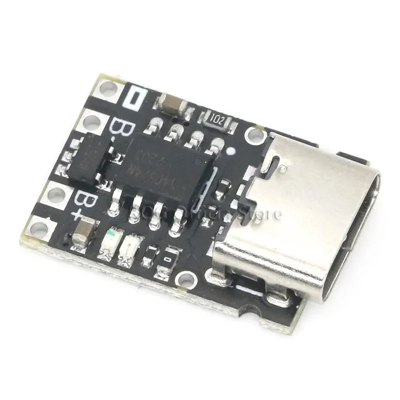 Ultra-Small Lithium Battery Charging Panel 1A Ternary Lithium Battery 3.7V4.2V Charger Module Type-C With Protection Board