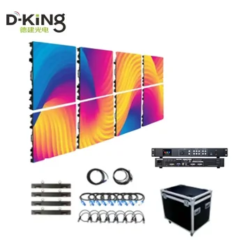 3.28x6.56ft Outdoor High Refresh 3840Hz P3.91 full Color 500x500mm for ledwall screen Led display stage background screen