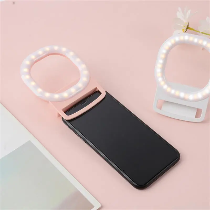 Mini Fill Light Mobile Phone Taking Photos Live Streaming Beauty Selfie Lights Usb Rechargeable Fill Lamp Selfie Lights