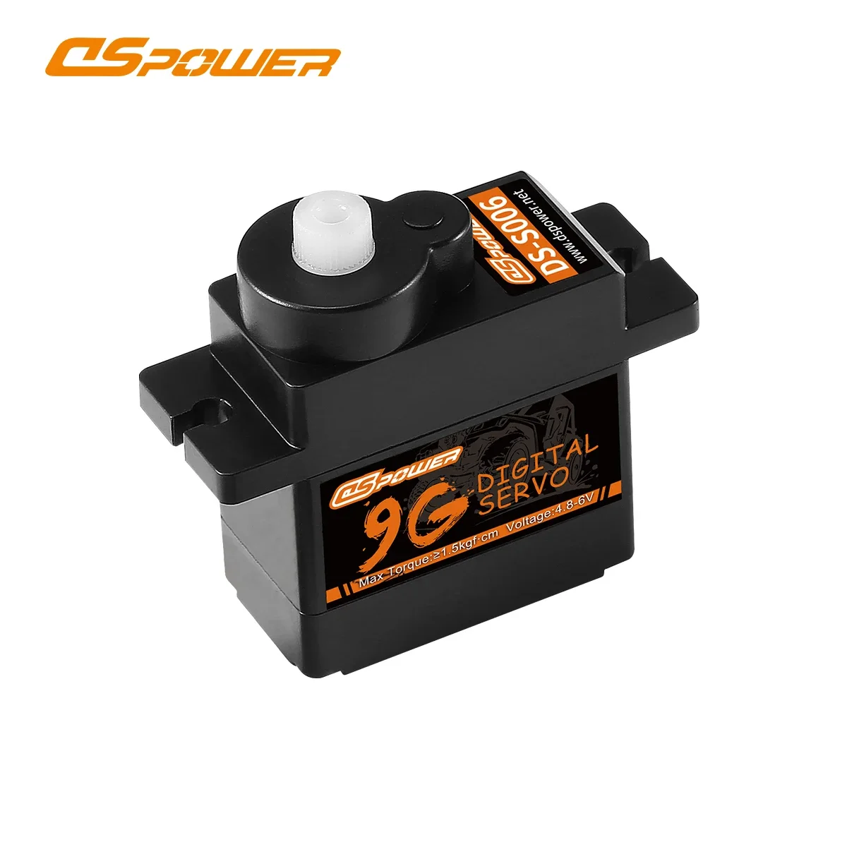 DSpower 9g Plastic Gear 4.8-6V Koppeling Micro Servo voor RC Auto Vliegtuig Vaste vleugel helikopter Robot SCX24 WLtoys K969 Axiale Traxxas