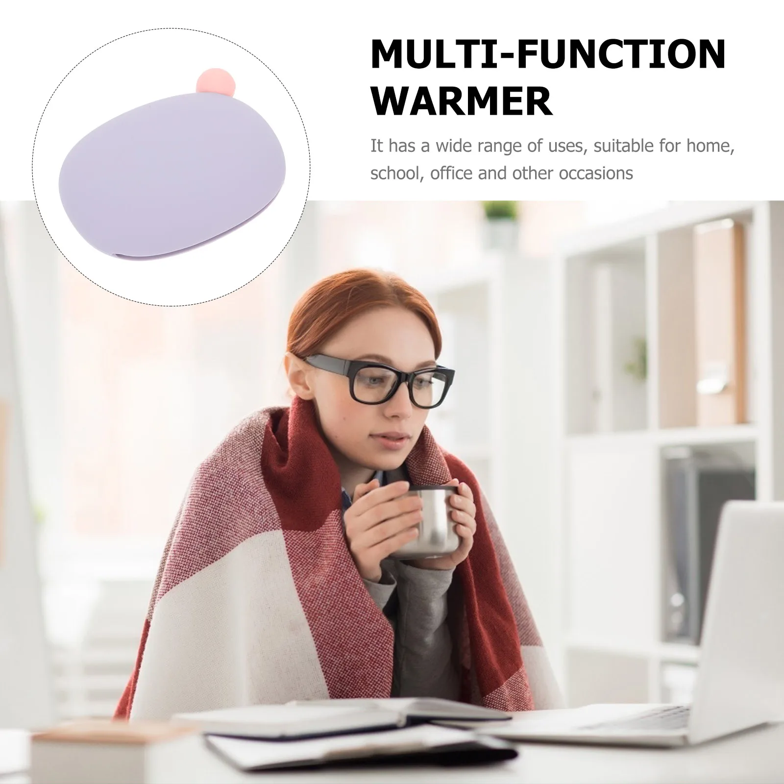 

1pc Warm Egg Refill Core Silicone Hand Warmer Reusable Portable Heater For Winter Home Outdoor Compact Multi-Function Handy