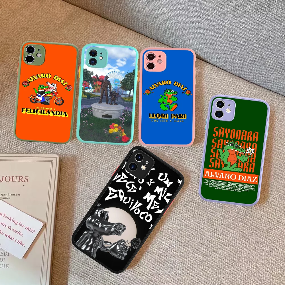 

A-Alvaro D-Diazs COCO Phone Case For IPhone 14 11 12 13 Mini Pro Max 8 7 Plus X XR XS MAX Translucent Matte Cover