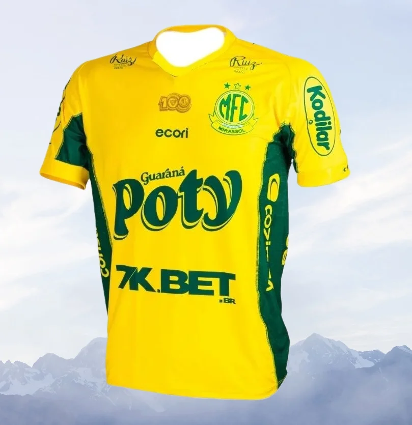 

25-26 Mirassol Домашние и выездные футбольные рубашки Спортивная футболка с короткими рукавами и 3D принтом для взрослых и детей TGH5