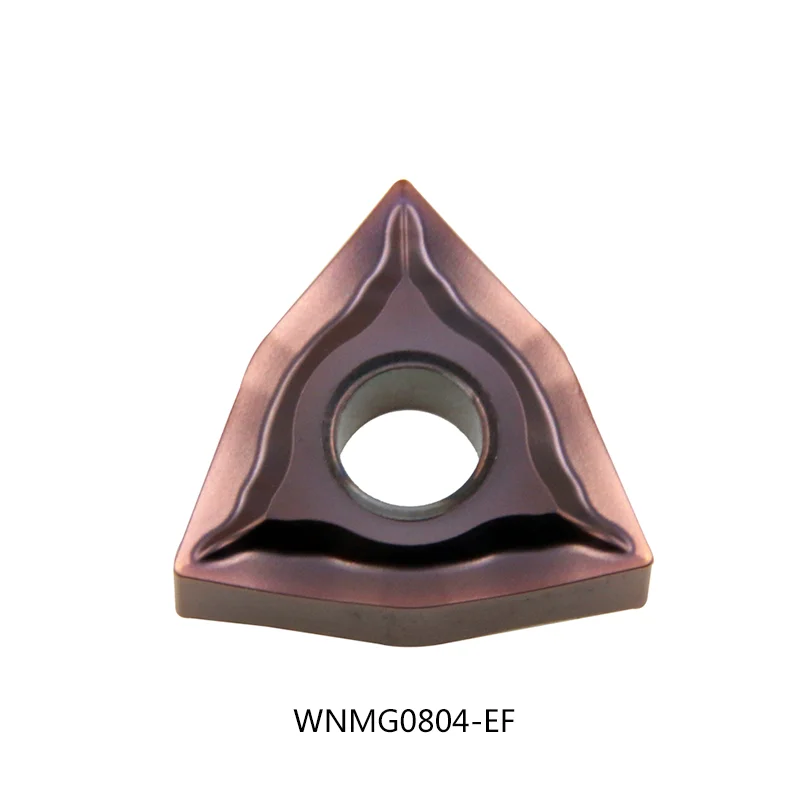 Carbide Inserts WNMG060404 WNMG060408 WNMG080404 WNMG080408 EM EF YBG205 External Turning Tools WNMG Blade CNC Lathe Cutter Tool