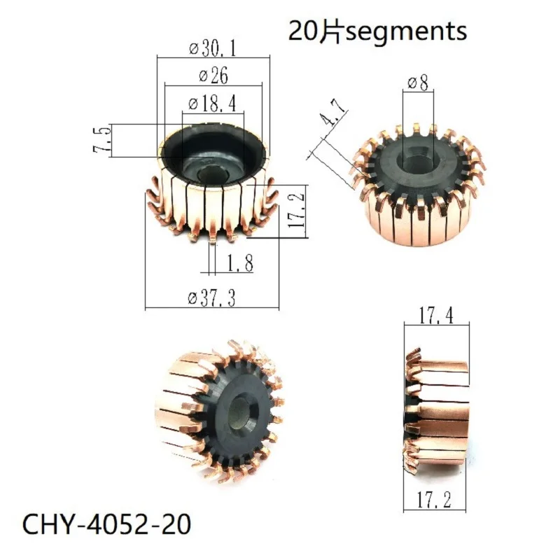 

30.1*8*17.2*20p Rectifier Reverser Copper Head Chy-4052-20