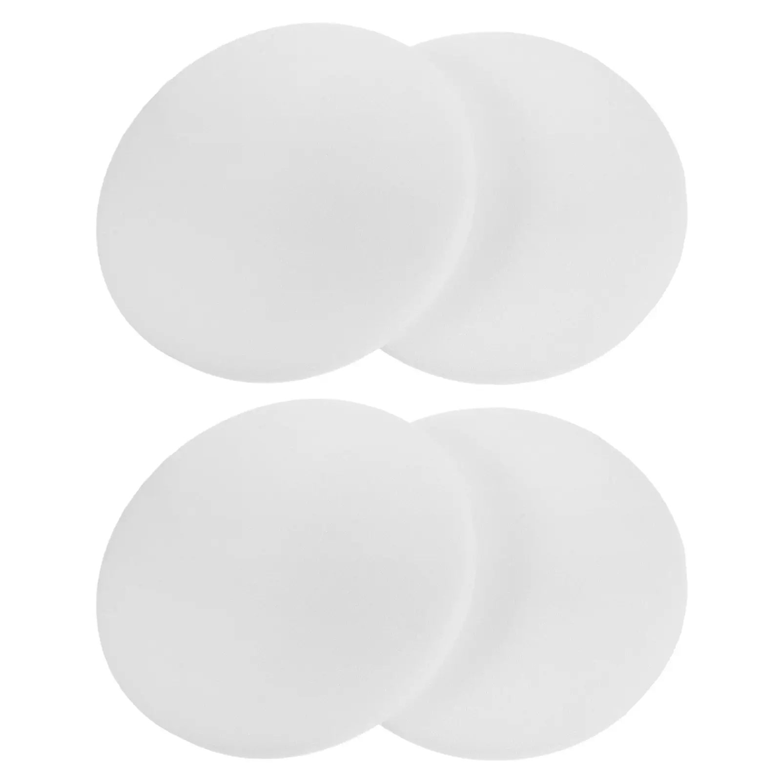 4Pcs Chair Seat Sponge Replacement High Density Round Cushion Insert 12x1 Inch Dining Couch Bench Upholstery Padding Soft Seat