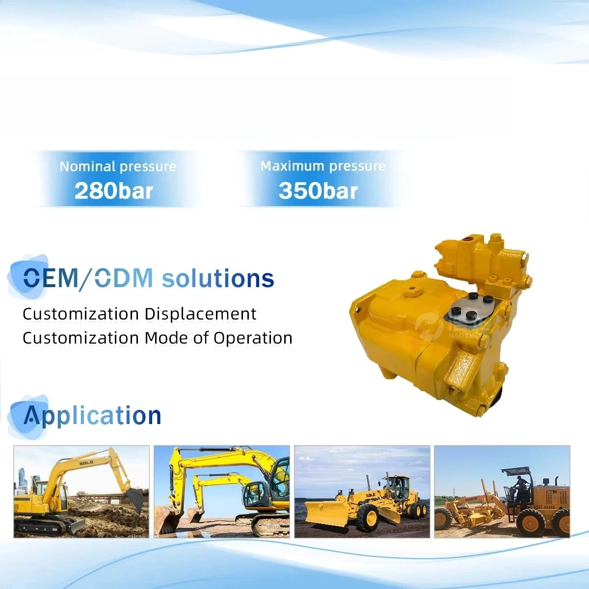 

for Pump 220-5623 215-2876 9T-6857 Is Used for Backhoe Loader 420d 430d 432D 442D 416 428 247-8968 235-4109 235-4110