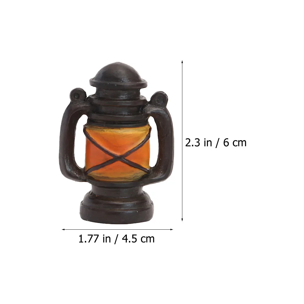 

6 Pcs Vintage Resin Camera naments Mini Garden Crafts Realistic Decorations Gifts Household Baby Room Garden Statue