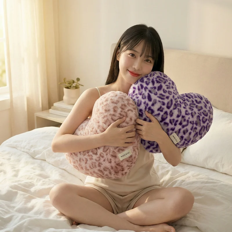 40x35cm sexy hart pluche sierkussen gevuld zacht zitkussen rugsteun knuffel vriendin Valentijnsdag cadeau