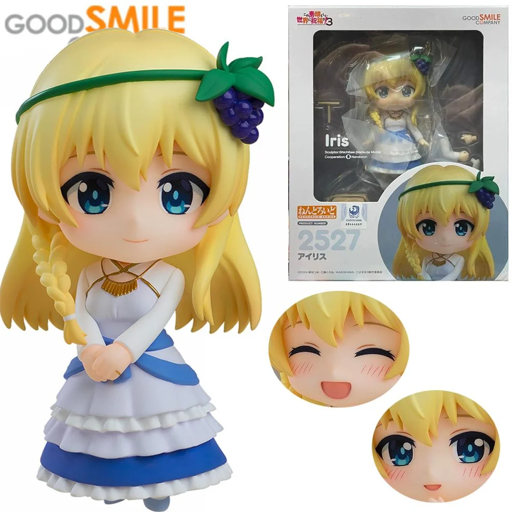 

GSC Original Nendoroid 2527 God's Blessing On This Wonderful World Season 3 Lris Anime Action Figure Toys For Girls Kids Gifts