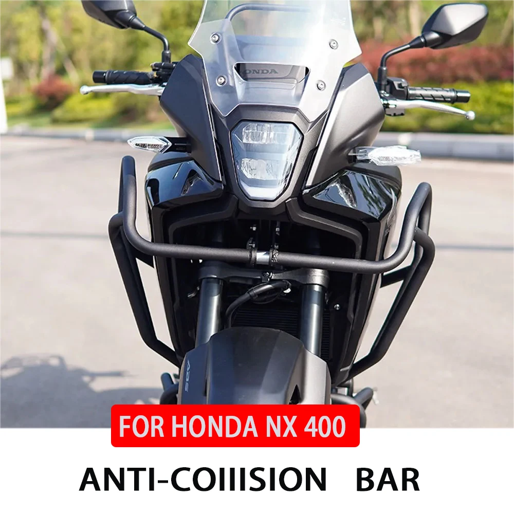 For Honda NX 400 400NX Center Bracket Rear Rack Stainless Steel Bumper NX400 Modified Accessories Motorcycle Protection Bar