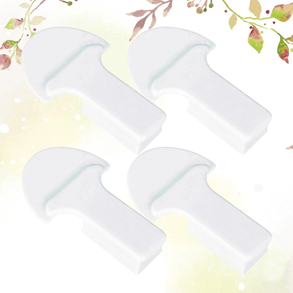 

4 Pcs Toilet Seat Wc Lifter Handle Lever Cover Handles for Bathroom Accessories Lid