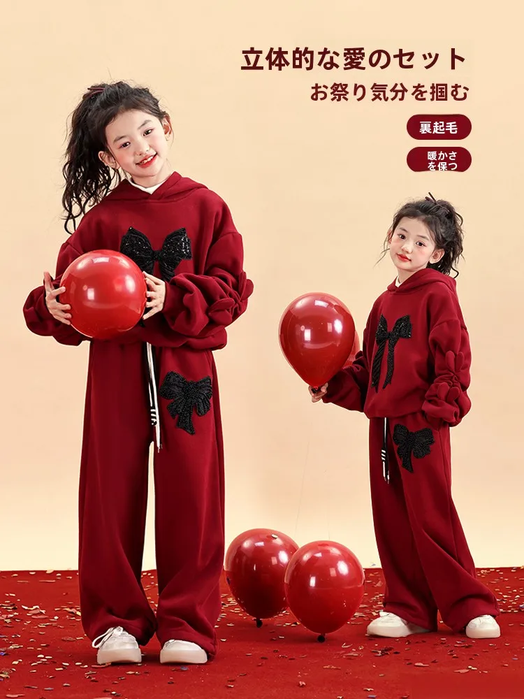 girls-red-fce-lined-new-year-visiting-outfit-children's-autumn-winter-thermal-clothing-set-knot-pattern-hoodie-p