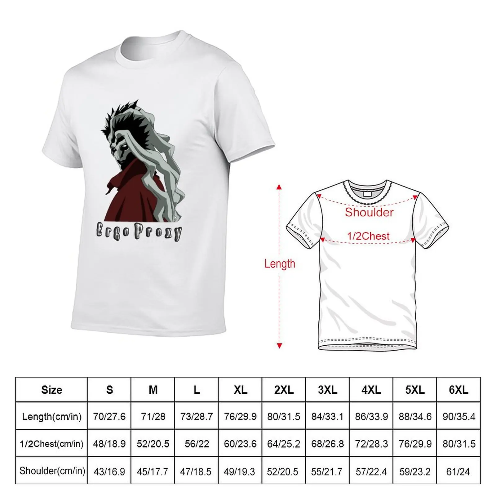 Ergo Proxy Ergo Proxy Ergo Proxy T-Shirt Comfortable Work Wear Tee
