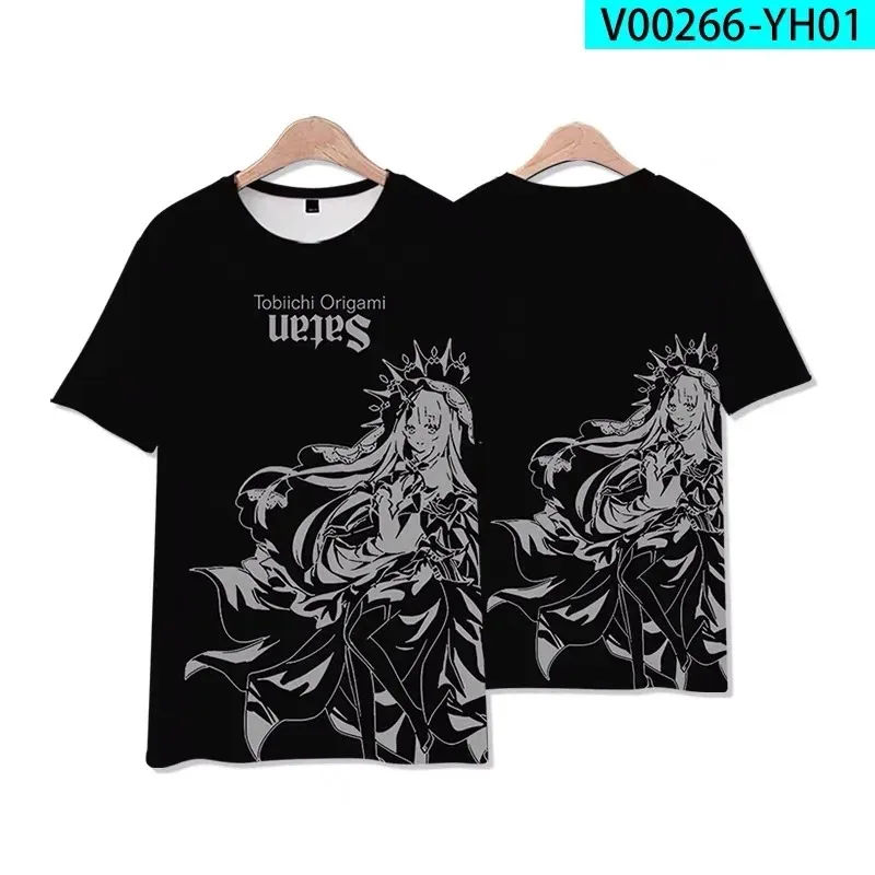 Date a 3d print live t-shirt summer fashion around neck short sleeve popular game japanese anime streetwear 2024