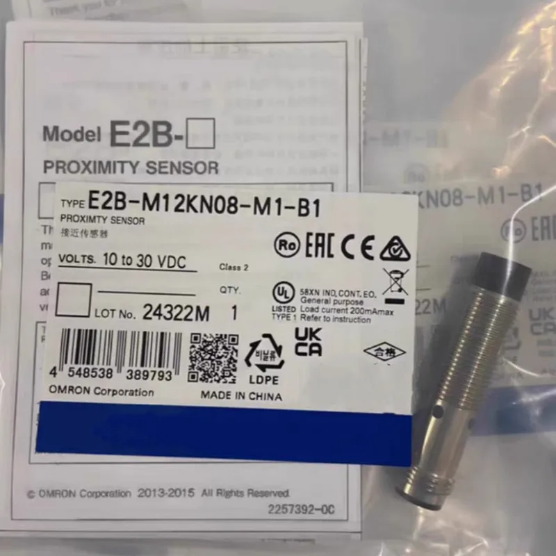 

1 Pack for Omron E2B-M12KN08-M1-B1 Proximity Sensor E2BM12KN08M1B1 In Box Fast shipping