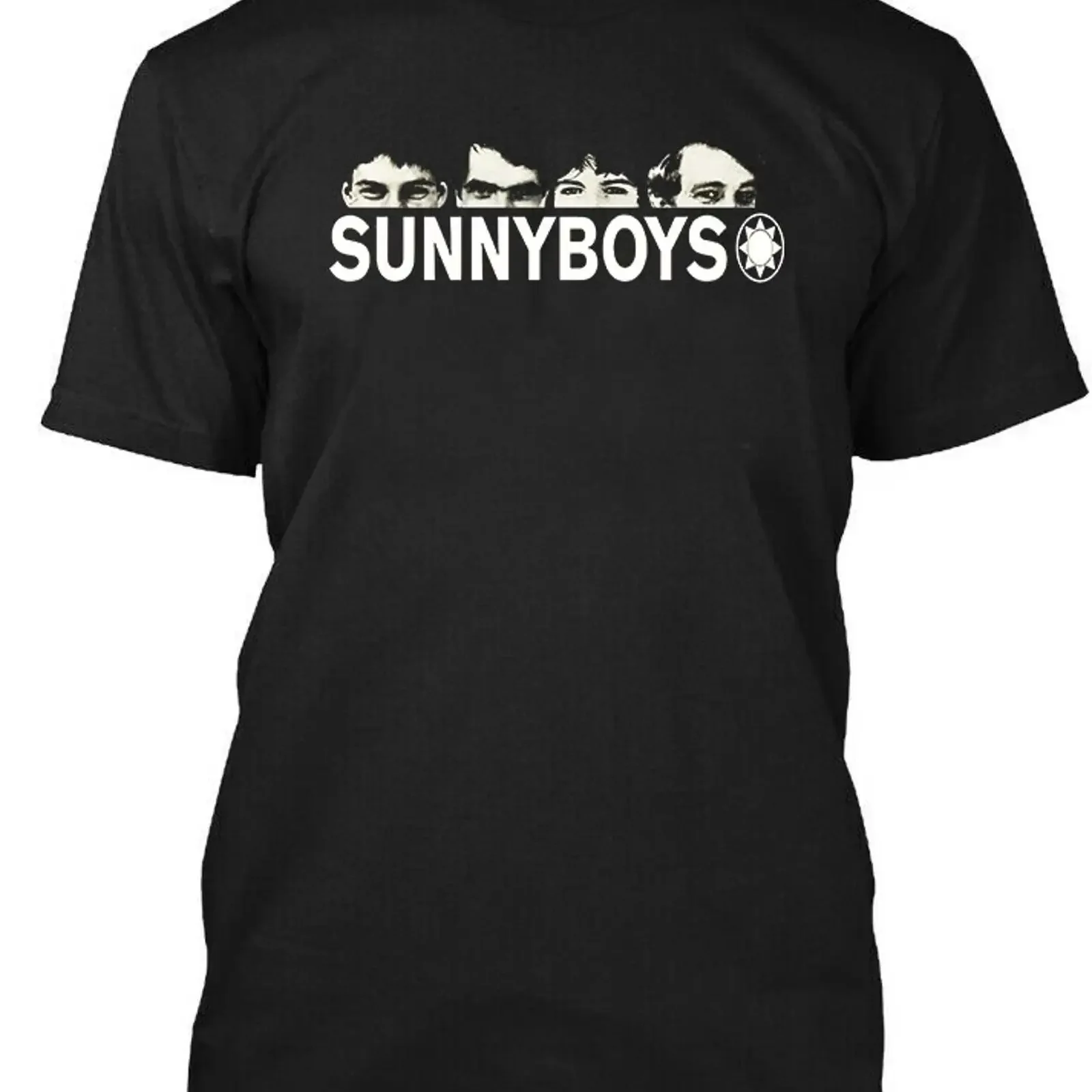 NEW Sunnyboys Australian Power Music Members Vintage Face Logo T SHIRT S 4XL vintage Washed Versatile Unisex