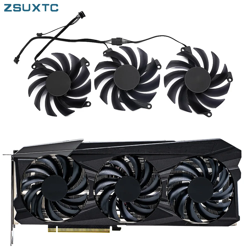 CF-12915S 85mm RTX3080Ti RTX3090 For INNO3D RTX 3080ti 3090 24GB GAMING X3 Graphics Card Cooling Fan