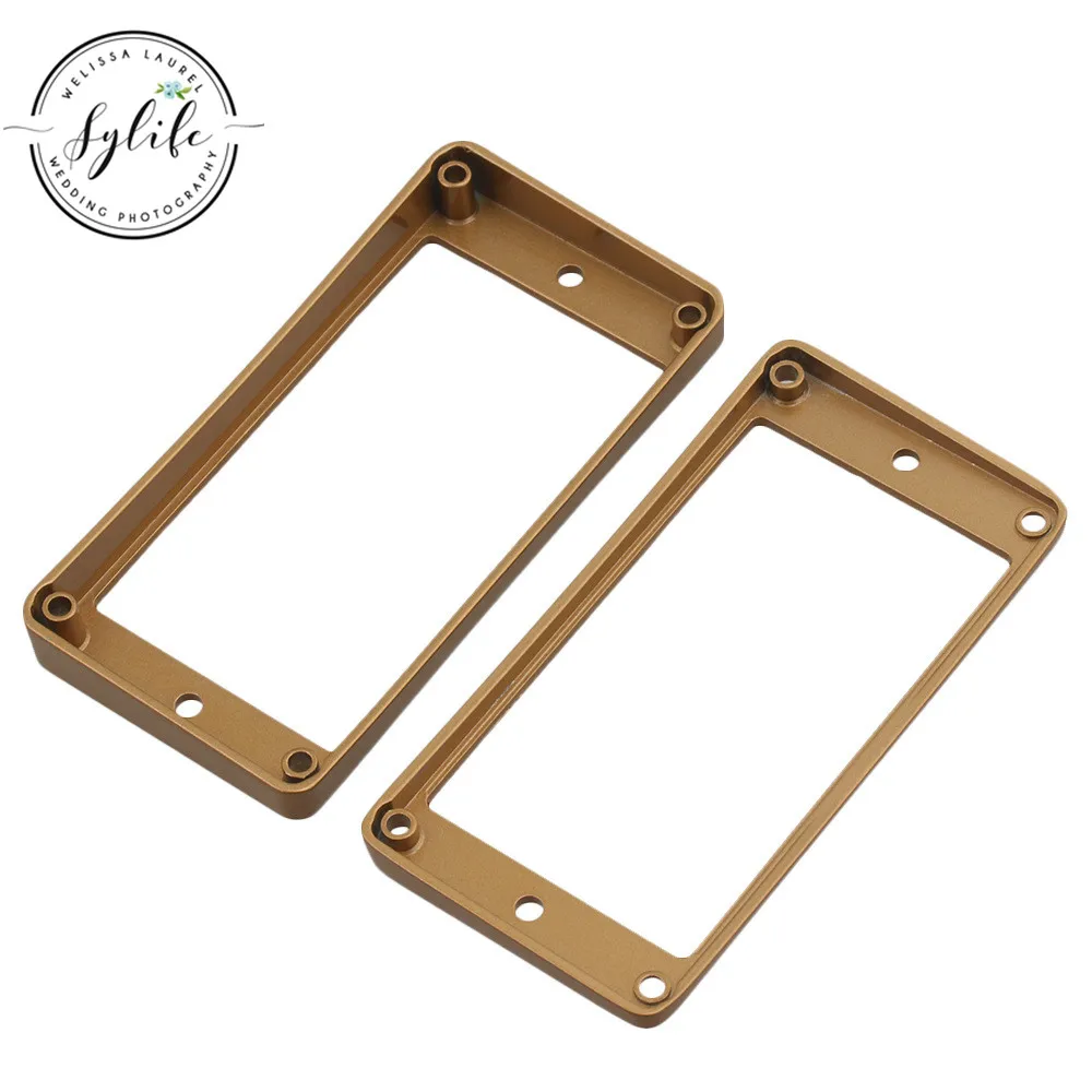 

2X золотистые выпуклые Монтажные кольца для захвата хамбакера