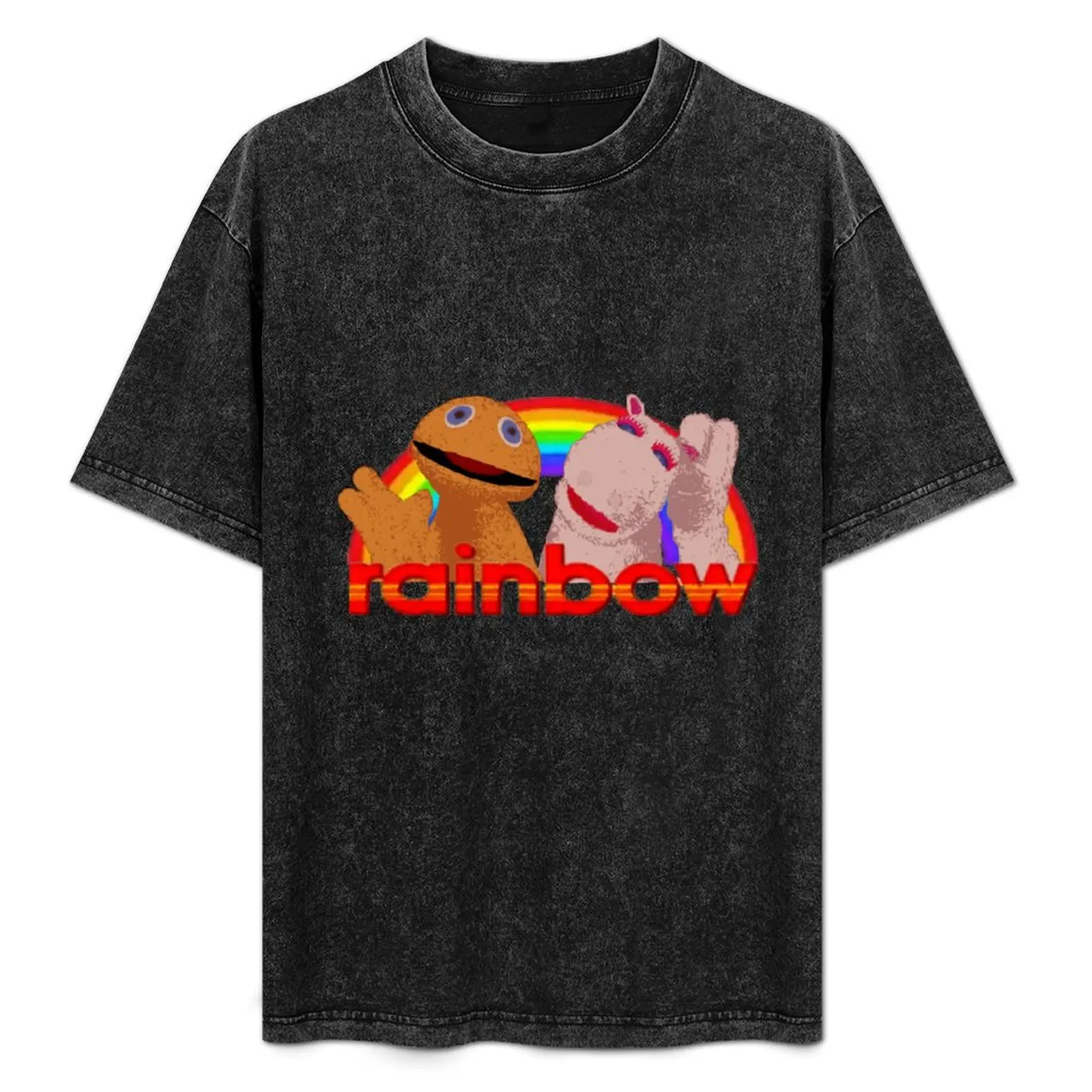 

Rainbow's Zippy & George T-Shirt sweat T-shirts oversize black t-shirts for men