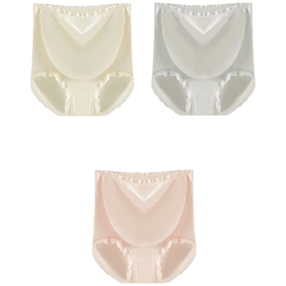 Apoio da barriga roupa interior para grávidas algodão hip levantamento feminino cintura alta cuecas respirável sem marcação