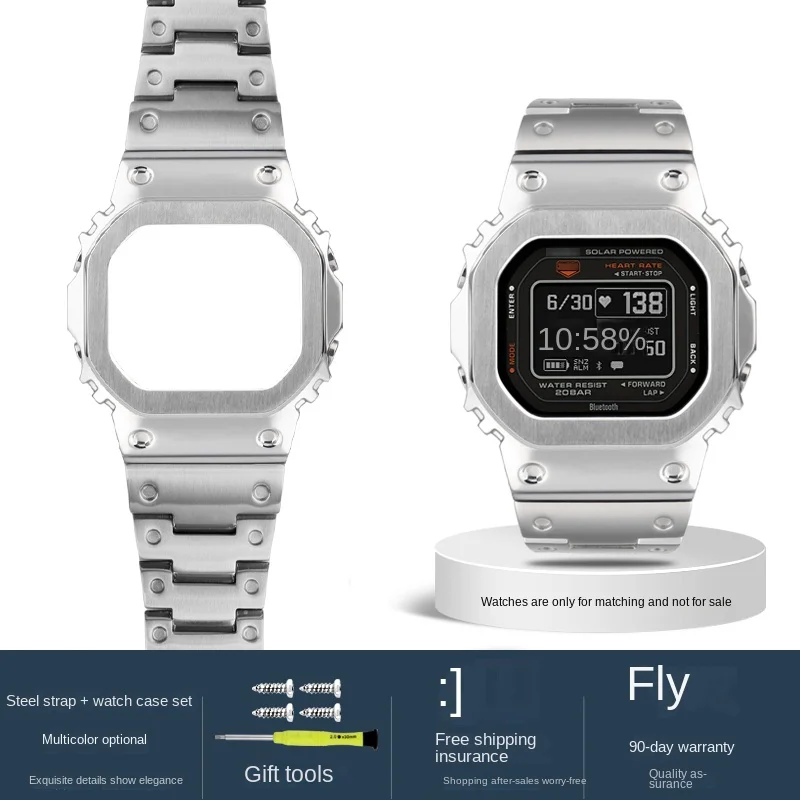 Casioケース用ベゼル,g-shock,Bluetooth DW-H5600,心拍数制御,小さな