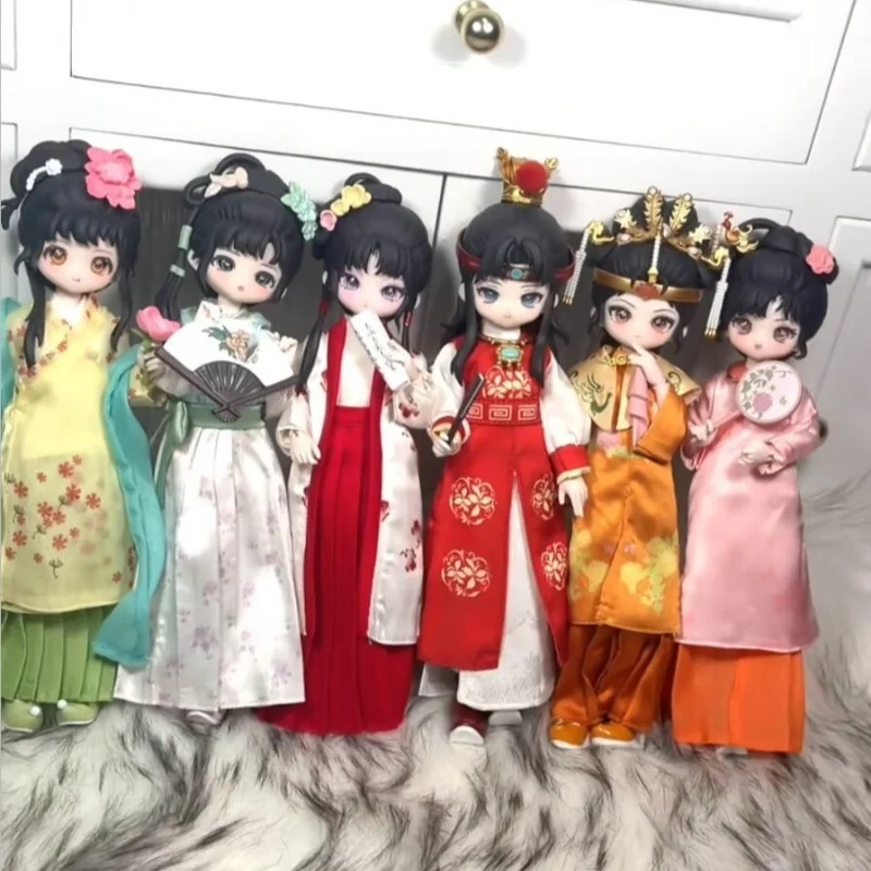 

100% Genuine Come4free Dream Of The Red Chamber Bjd Blind Box 84 Version Official Co Branded Trendy Toy Movable Doll Girl Gift
