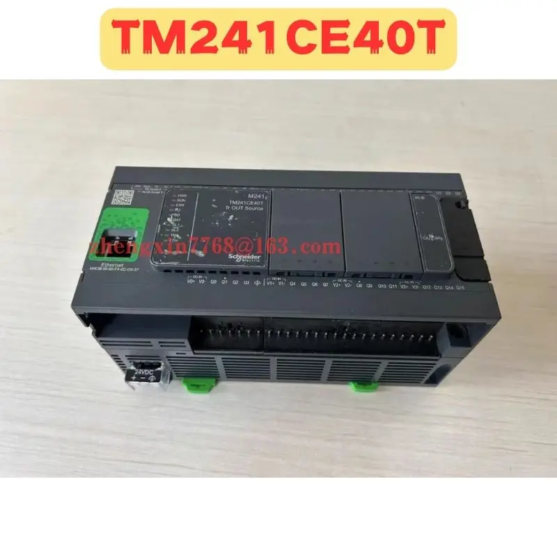 Used TM241CE40T PLC Normal Function Tested OK