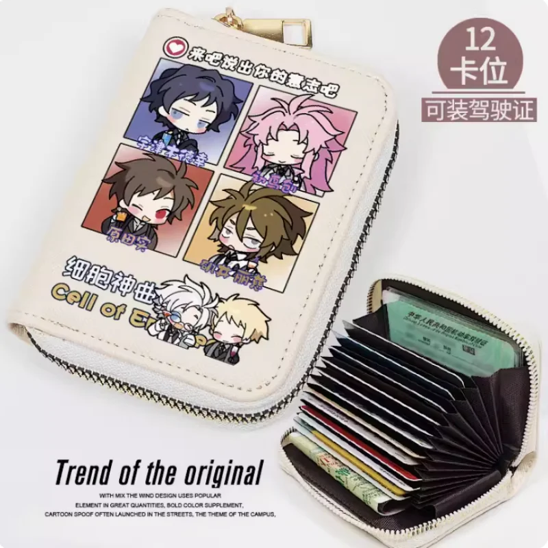 

Anime Cell of Empireo Zipper Fashion Wallets PU Purse Card Holder Money Bag Cosplay Gift B275