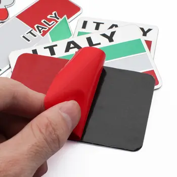 1輛汽車3D造型鋁製義大利國旗標誌徽章貼紙,適用於菲亞特500、Grande、Punto、Stilo、Palio、Astra、Bravo、Panda等車型。 8 最佳銷售 菲亞特 Bravo 配件 - №3