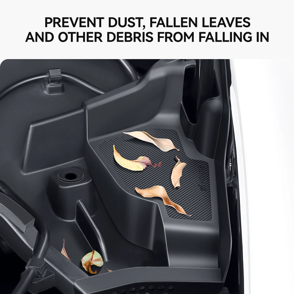 YZ For Tesla Model 3 Highland Model Y Front Trunk Water Guide Groove Anti-blocking Cover Leak Filter Protection Car Accessories view 6