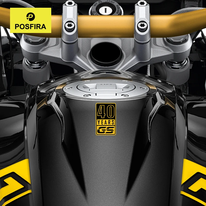 

POSFIRA Motorcycle Sticker Vinyl Decals for BMW R1200GS R1250GS R1200 R1250 GS 1250GS 1200GS F850GS 40 Years GS Accessories