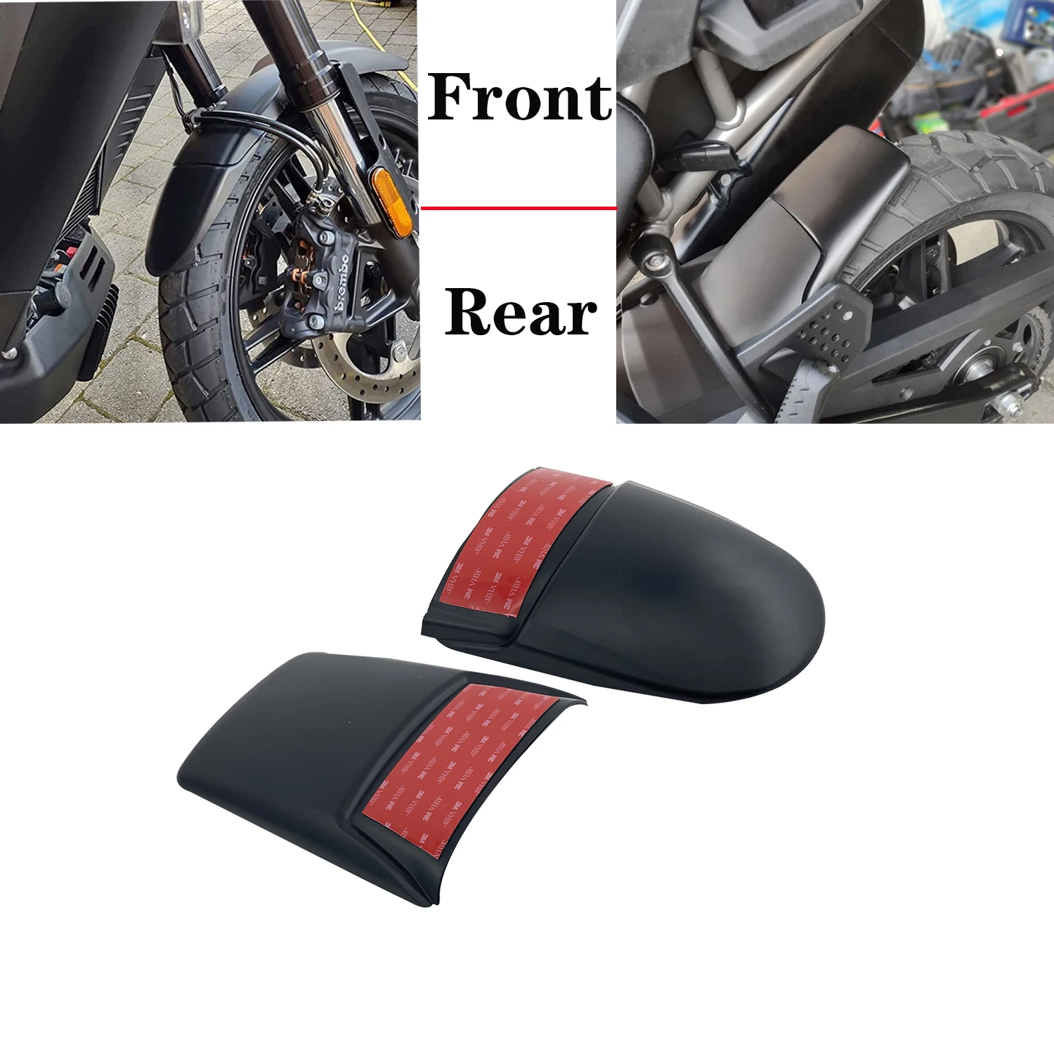 Front+Rear Mudguard Extender Fender Extension For HARLEY PAN AMERICA 1250 S PA1250 PA1250S 2021 2022