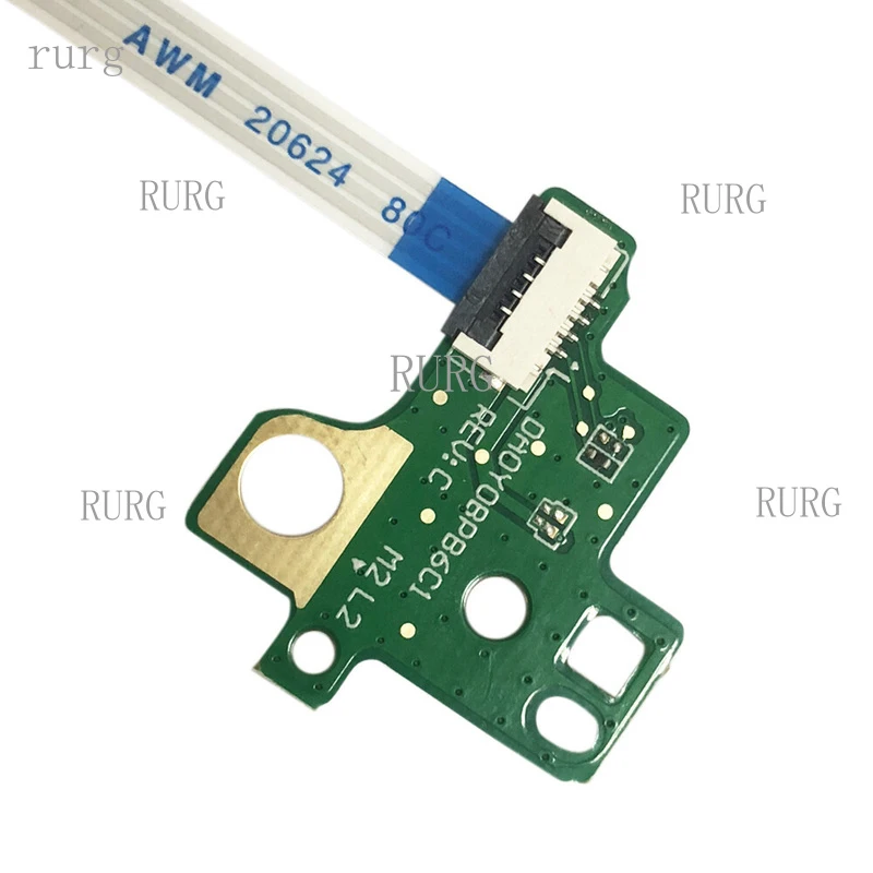 R+  Power Switch Button Board with cable DA0Y0BPB6C1 new For HP Stream 13-C Series