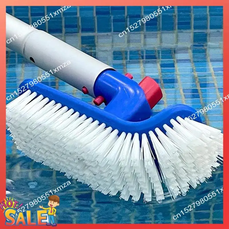 ABCL Pool Brush Pool Brush Head Rotatable Hand Scrub Brush For Step & Corner, For Pool,Spa, Bathroom, Hot Tub, Kitchen