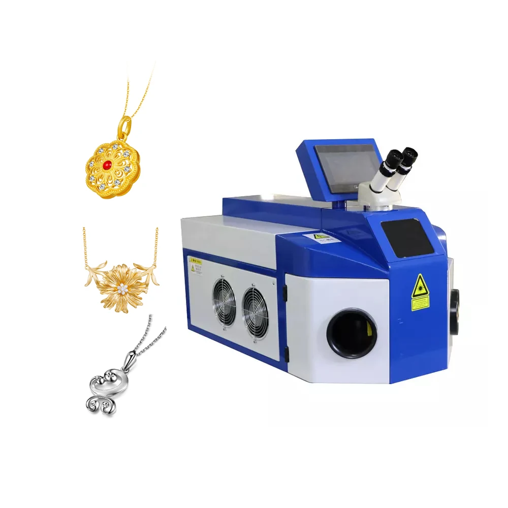 YHS Desktop Gold Silver Laser Welder 150w 200w Portable Jewelry Laser Welding Machine for Fine Jewelry Repairs