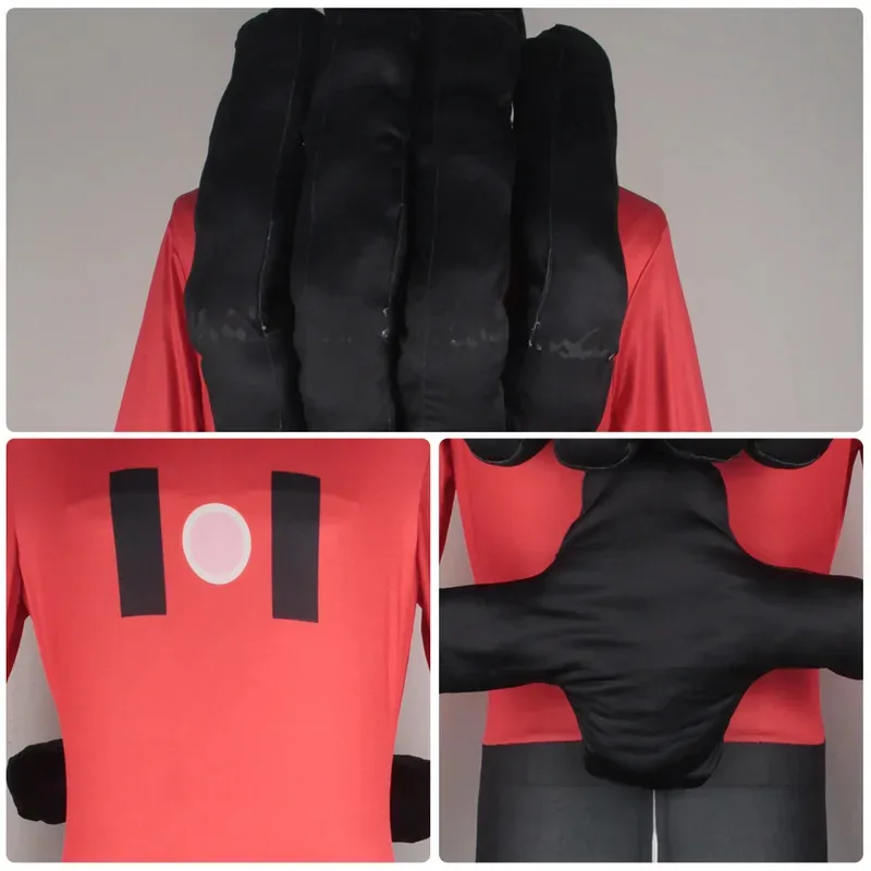 CyCamara Camera Man vs Skibidi Toilet Costume For Kids Adult TV Monitor Speaker Man Cosplay Halloween Suit Birthday Christmas Gi