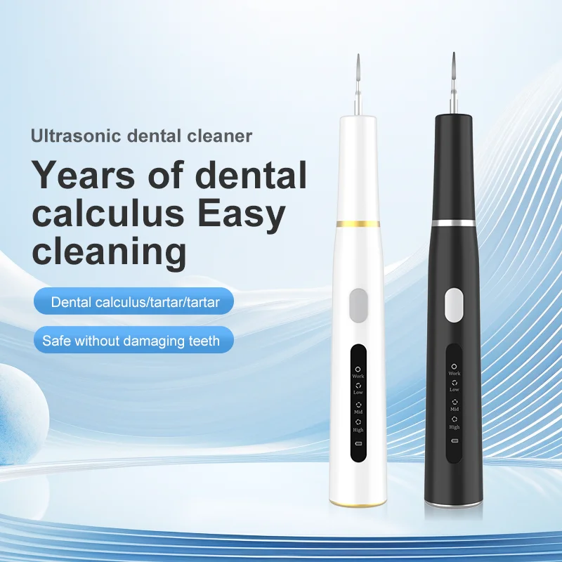 

Ultrasonic Dental Scaler Tartar Remover 3 modes with LED Light Household Teeth Cleaning Tools Dental Cleaner Oral Care