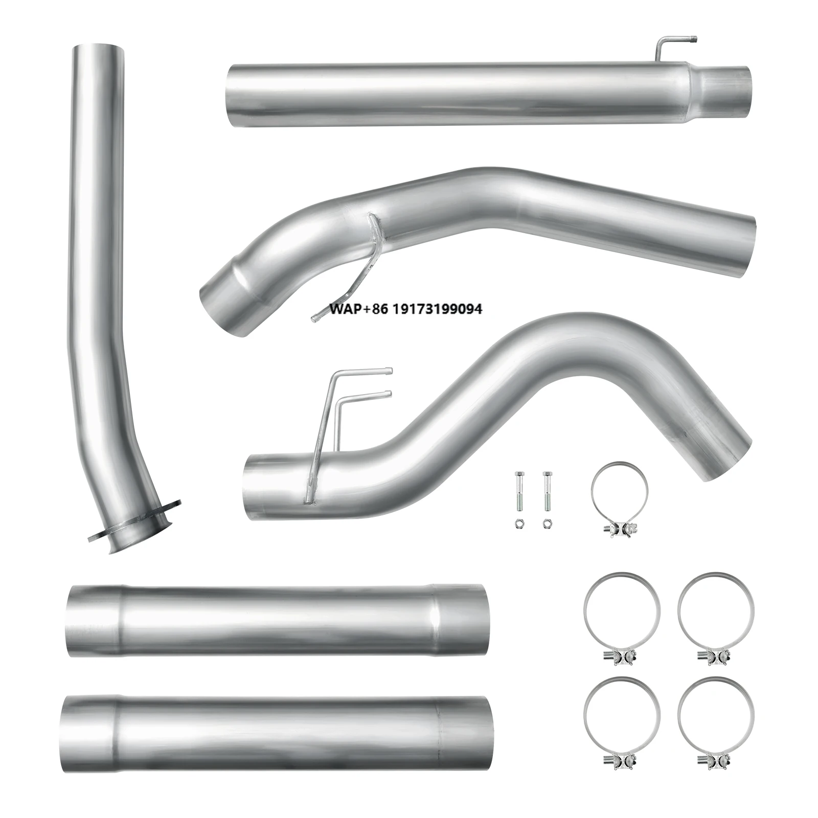 5 "عالية الجودة 6.7L Powerstroke النازل توالت حافة الأنابيب نظام أنابيب العادم ل 2011-2022 F-ord
