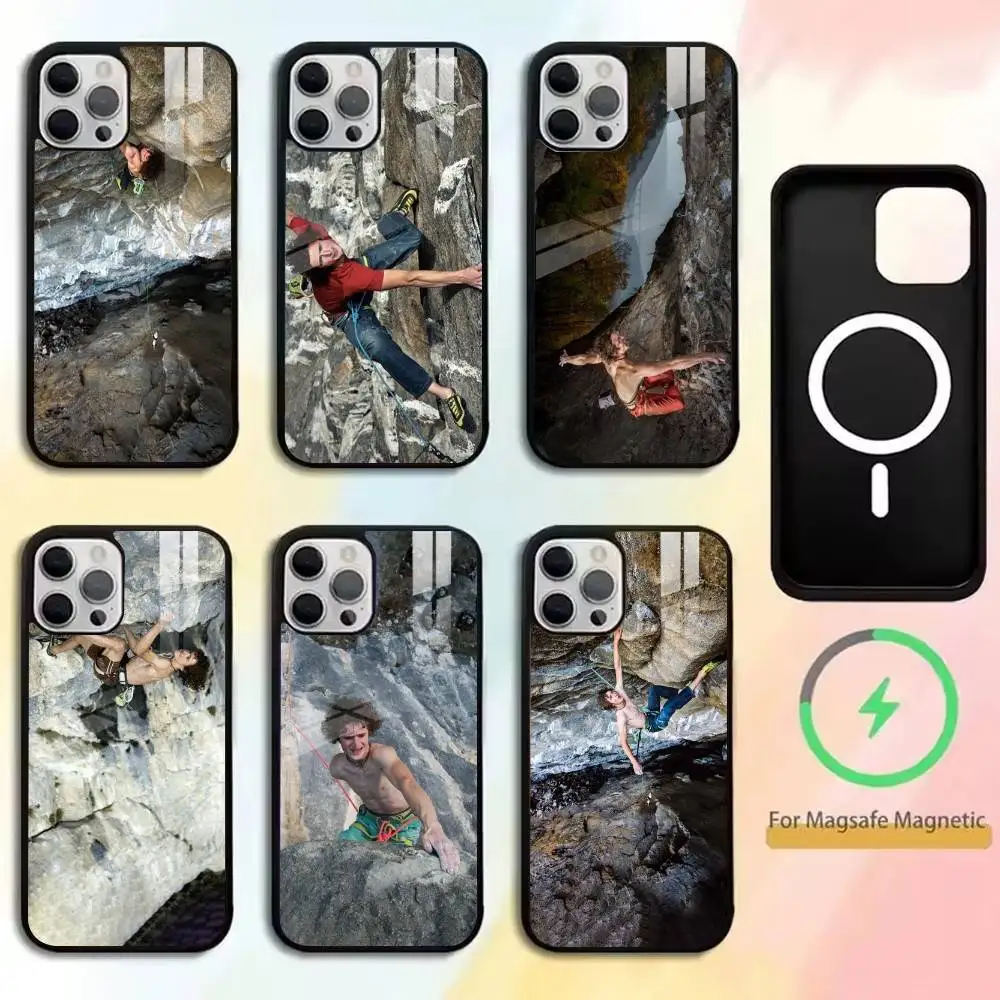 

Adam Ondra Phone Case For iPhone17,16,15,14,13,12,11 Plus,Pro Magnetic with Magsafe Wireless Charging