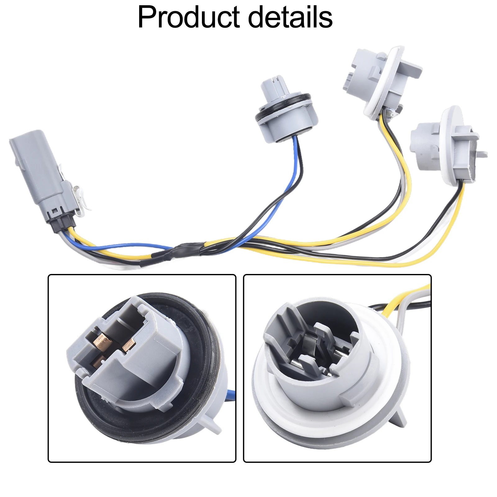 Replacement Tail Lamp Wiring Harness for Ford F150 2018 2020 Model JL3Z13412A Direct Fit with Improved Heat Sink
