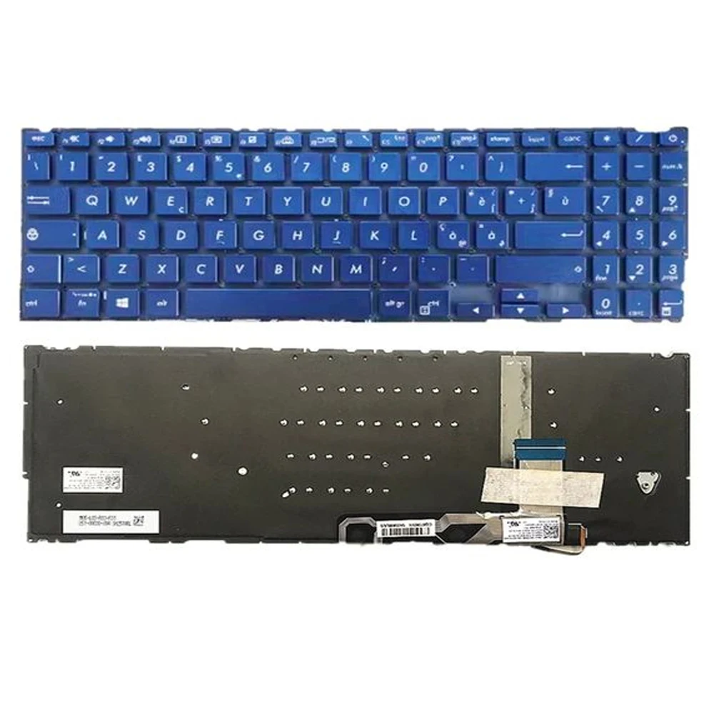 

XIN-итальянская клавиатура для ноутбука с подсветкой и идеальной раскладкой для ASUS ZenBook 15, UX533FD UX533FN UX534F UX533 UX533F